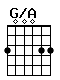 Accord guitare G/A (300033)