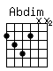 Accord guitare Abdim (4564xx)