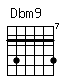 Accord guitare Dbm9 (91199911)