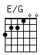 Accord guitare E/G (322100)