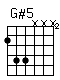 Accord guitare G#5 (466xxx)
